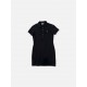 Lacoste Polo Φόρεμα Μαύρο